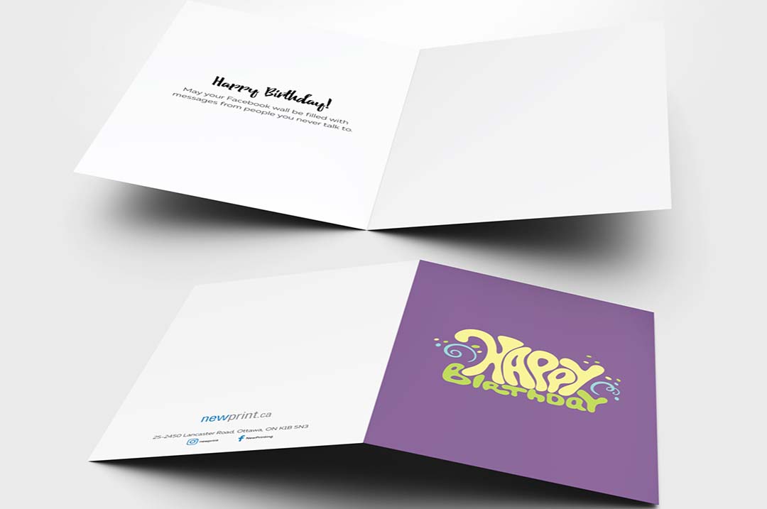 greeting card printing