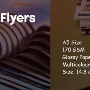 Brochure & Flyers - 1000 pcs for 160 AED