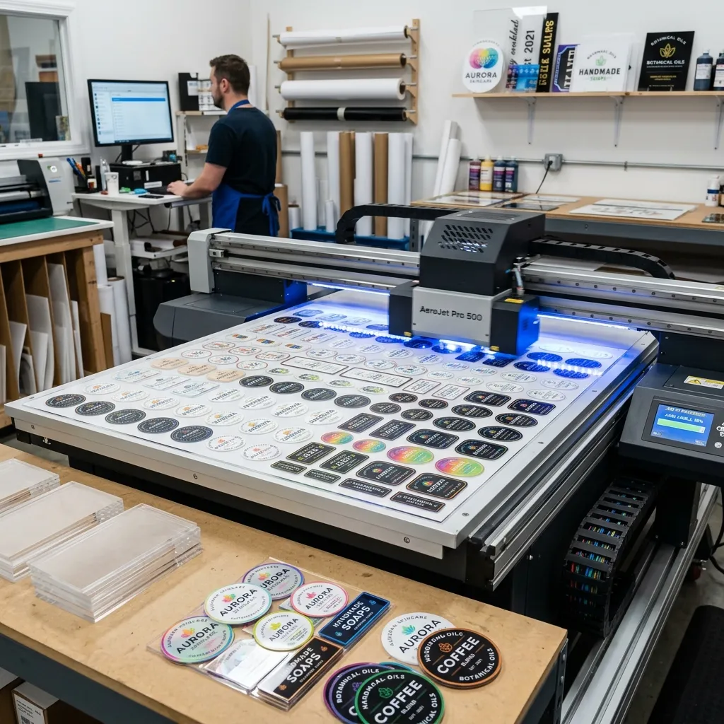 Acrylic Labels Printing