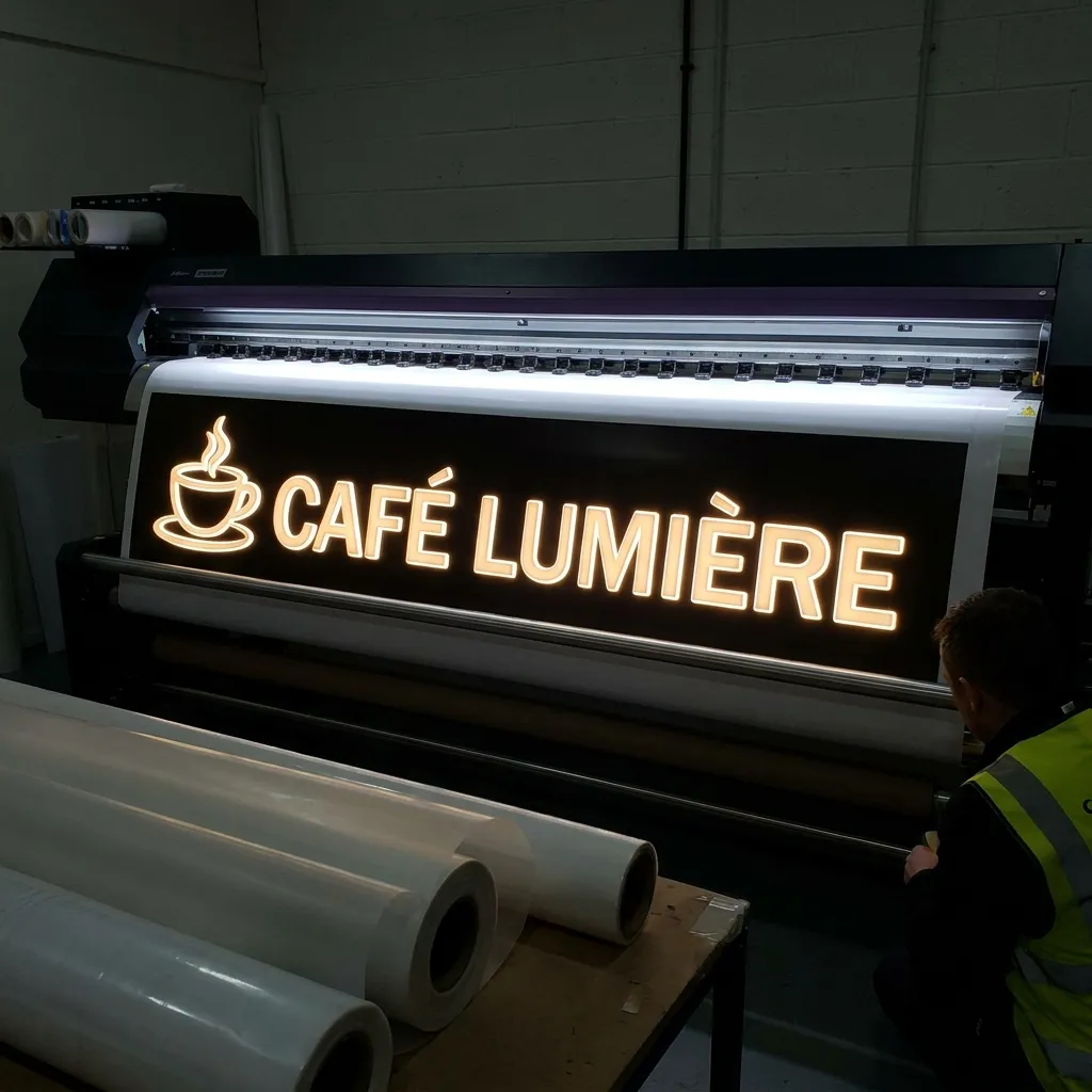 Backlit Signage Printing