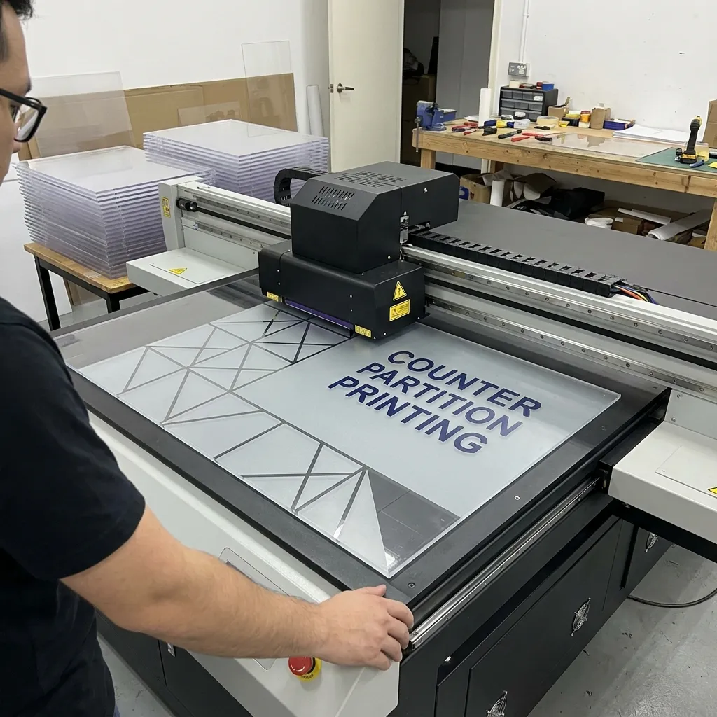 Counter Partition Printing