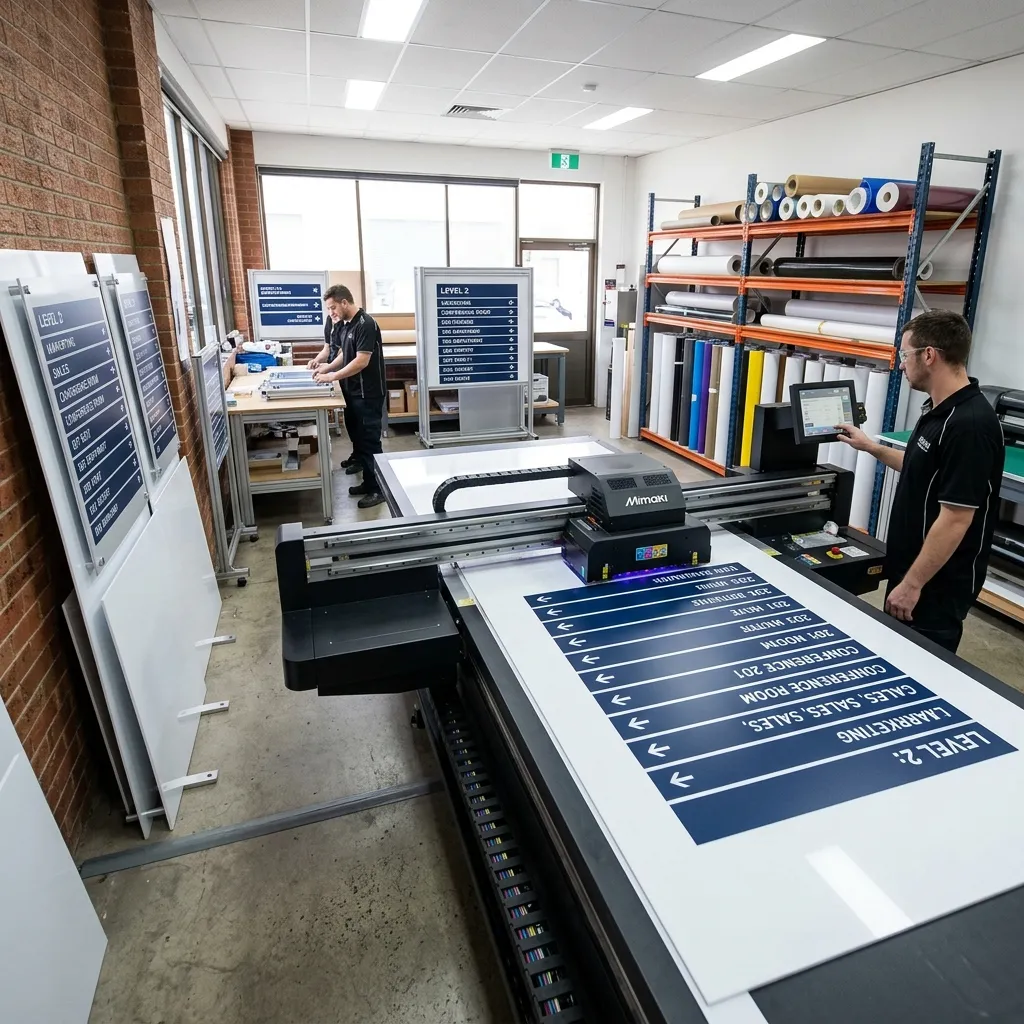 Directory Signage Printing