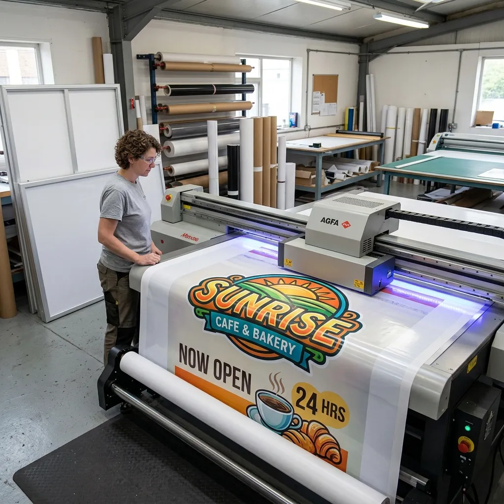 Flex Face Signs (Light Box) Printing