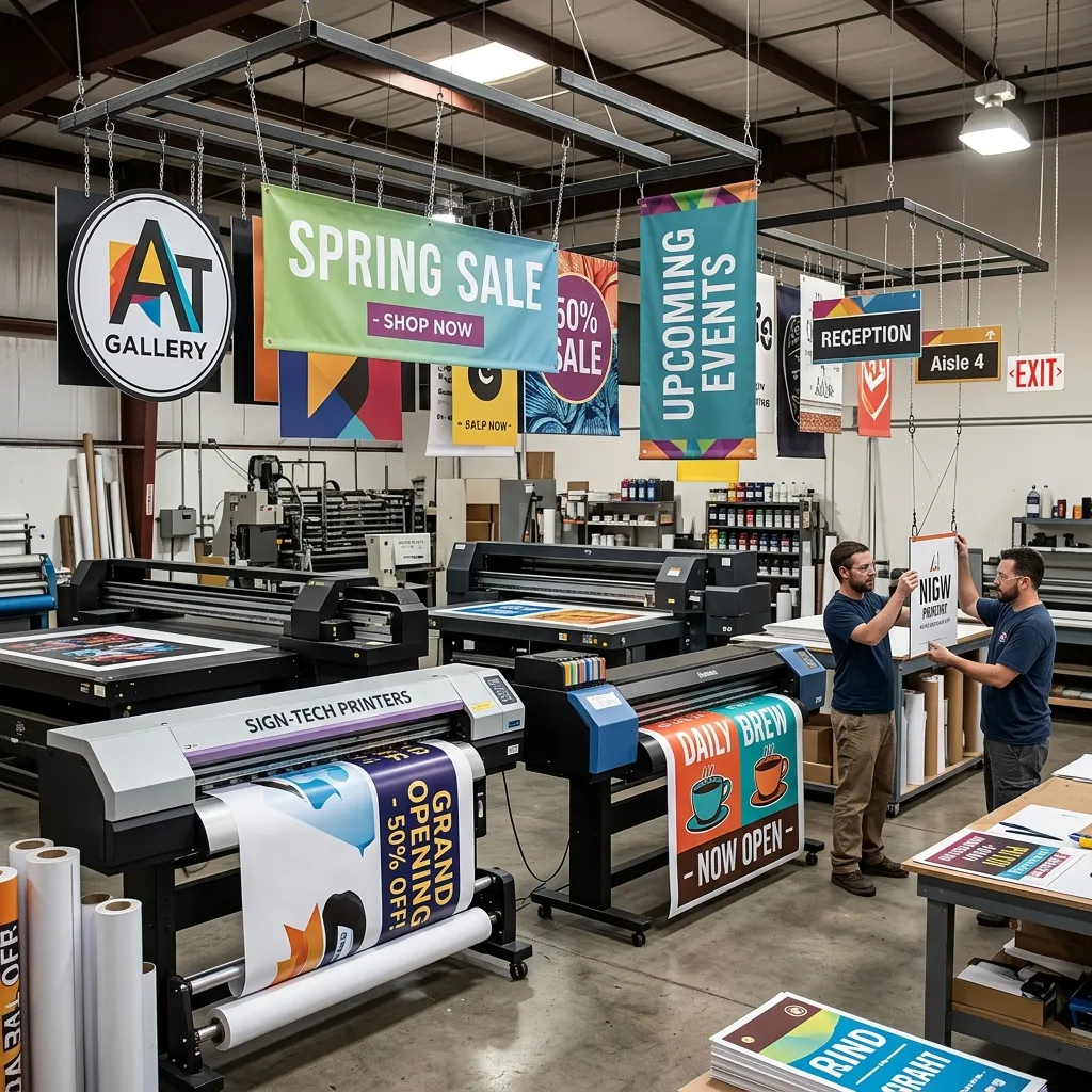 Hanging Signage Printing