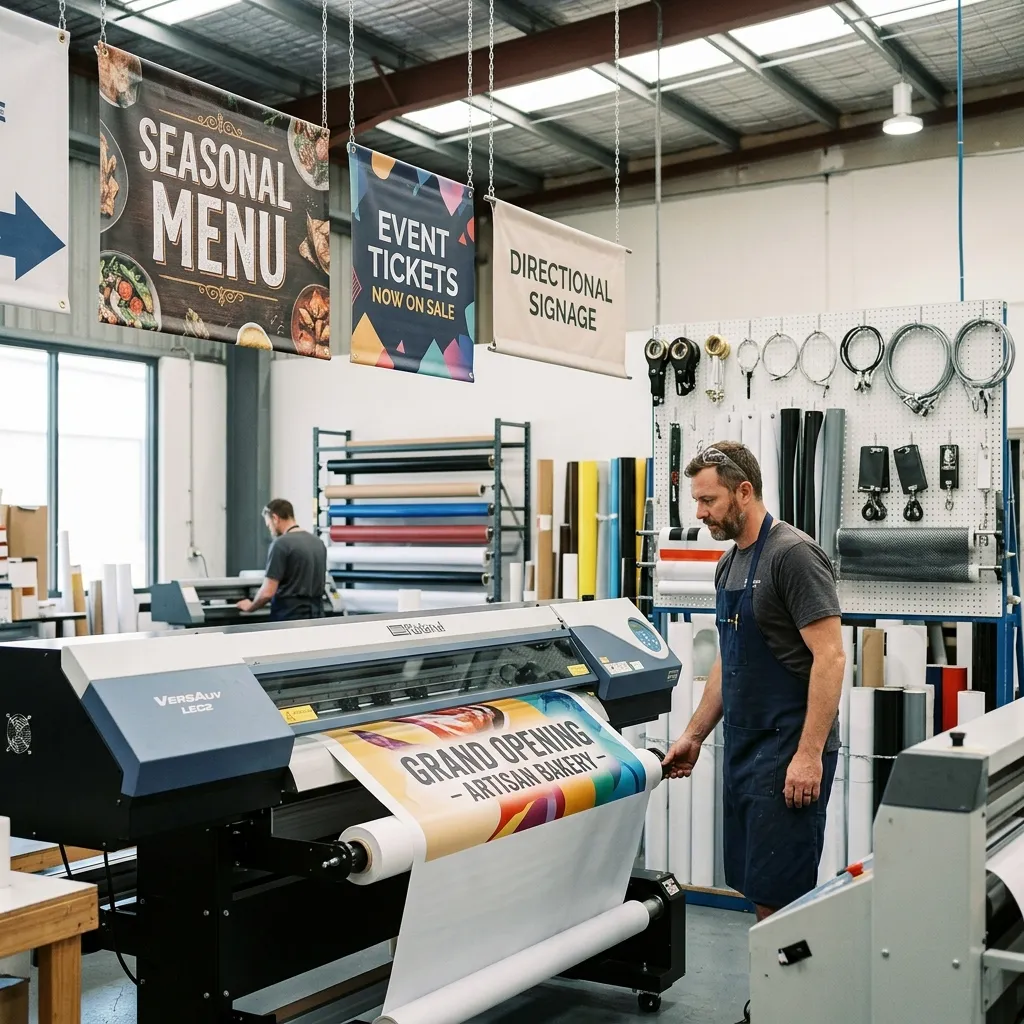 Hanging Signage Printing