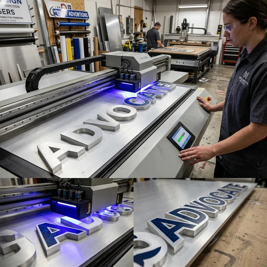 Metal Letters Printing