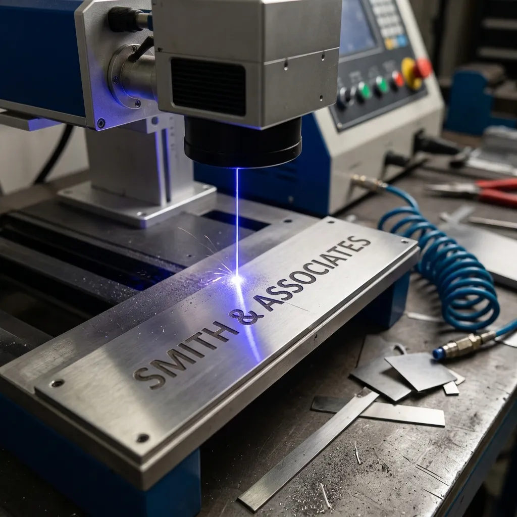 Metal Name Plates Printing