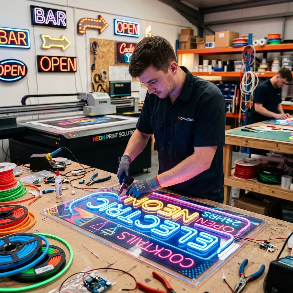 Neon Signage Printing