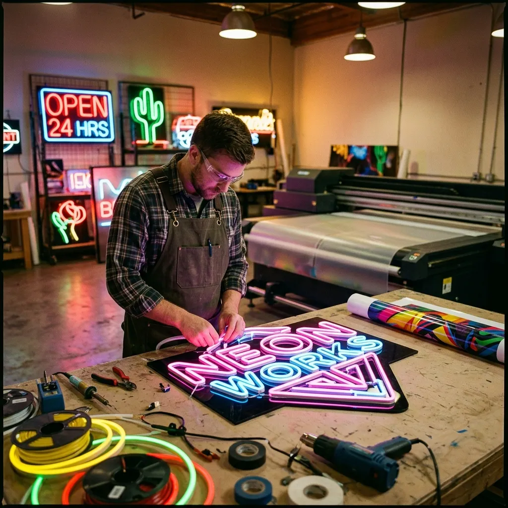 Neon Signage Printing