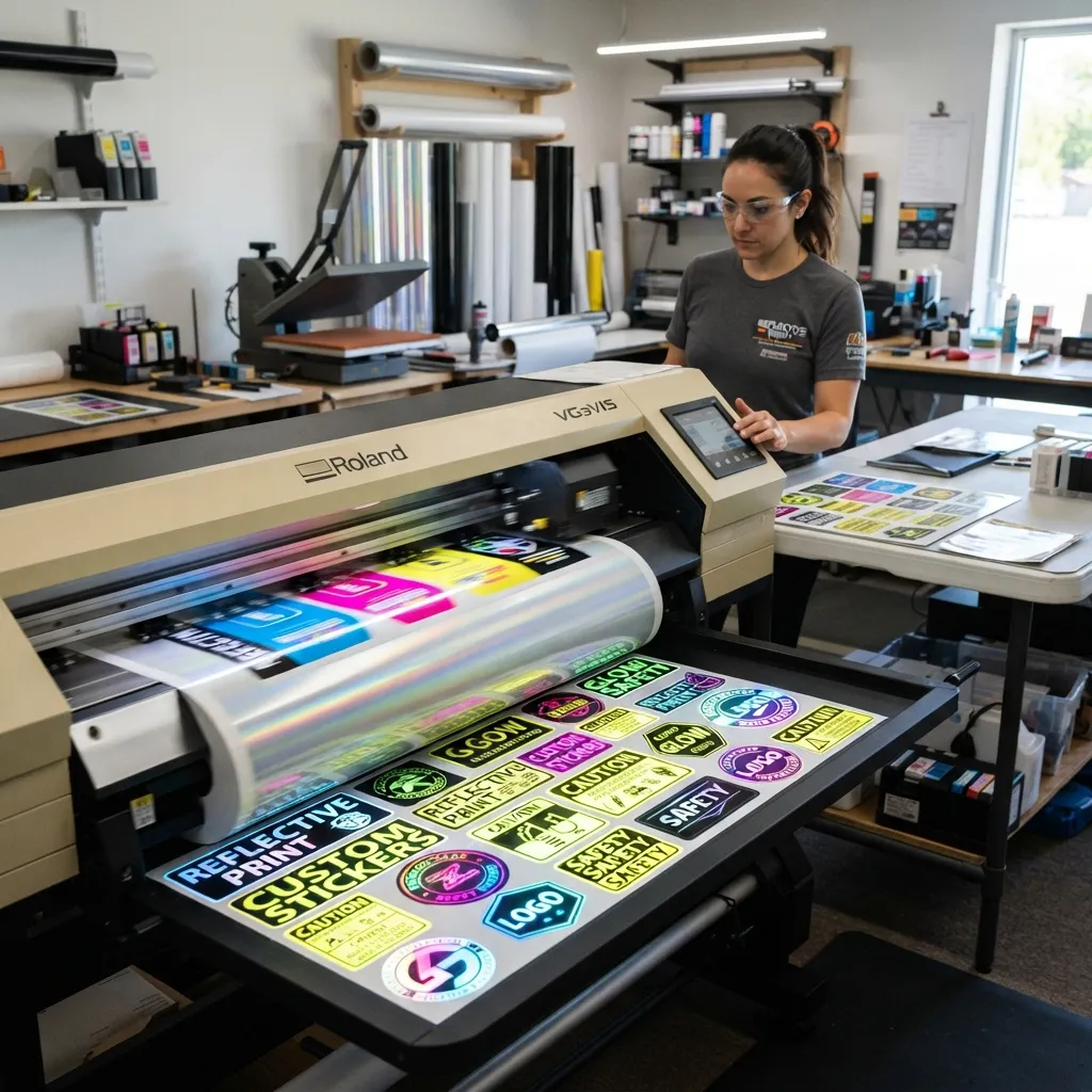 Reflective Stickers Printing